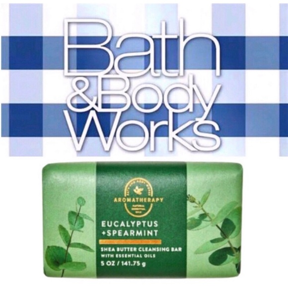 4/$20 NEW Bath & Body Works Bar Soap EUCALYPTUS SPEARMINT 5 oz - Picture 1 of 9
